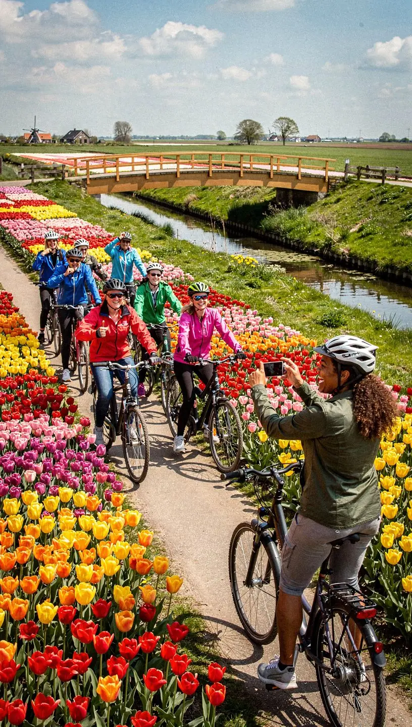Een bollenkweker die uitleg geeft over de teelt van bloemen tijdens een workshop.